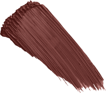 Pojedynczy brązowy swatch tuszu do rzęs Miss Sporty Mermaid Lash Mascara dla objętości i skrętu.