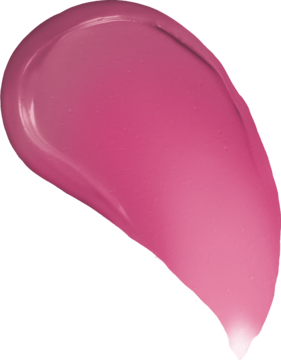 Błyszczący, różowy swatch Miss Sporty Naturally Perfect PH Tint Balm, reagującego na pH, o owocowym zapachu.