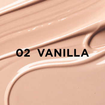 Zbliżenie na beżowe smugi Wonder Match BB cream SPF 50, odcień 02 Vanilla, prezentujące gładką konsystencję.