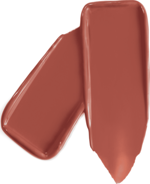 Dwie próbki pomadki Maybelline New York Maybe It's w ciepłym odcieniu nude, satynowe wykończenie.