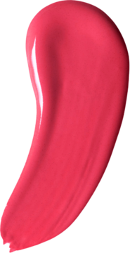 Błyszcząca smuga różowego błyszczyka Pastel Plump Up w odcieniu Spicy Sweet, nawilżającego i powiększającego usta.