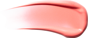 Płynny róż Luminous Liquid Blush w odcieniu Flirty Apricot. Jedwabisty, brzoskwiniowy swatch z delikatnym blaskiem.