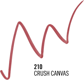 Graficzna czerwona, falista linia Rimmel na czarnym tle, sugerująca lekkość i precyzję Lip Ink Pen.