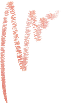 Zbliżenie na pociągnięcie cienia I'm Meme Stick Shadow Shimmer Rose Cape, ukazujące teksturę i perłowy blask.