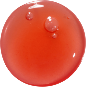 Gęsta, błyszcząca malinowa kropla olejku do ust Kaja Juicy Glass Lip Oil Raspberry Refresher.