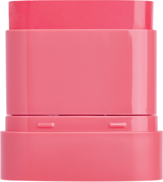 Różowy, nawilżający balsam Kaja Dewy Bar Strawberry Sorbet w sztyfcie, widok z przodu.