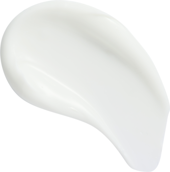 Biała, gęsta smuga kremu Revolution Pro z retinoidem na jasnym tle, prezentująca teksturę.