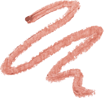 Jasnoróżowy swatch peptydowej konturówki Blur Lip Shaper. Kremowa linia z efektem blur, miękkie krawędzie.