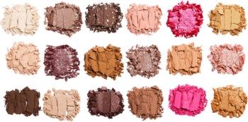 Forever Flawless Affinity Palette: 18 sypkich cieni do powiek w ciepłych różach, brzoskwiniach i beżach, matowe i błyszczące.