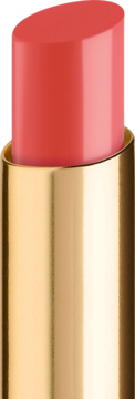 Pomadka Artdeco Lip Shine Stylo Radiant Coral: błyszczący sztyft z koralową końcówką w złotym etui.