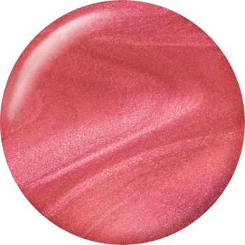 Próbka Sally Hansen Miracle Gel Supercharged Pinks: błyszczący róż z opalizującym połyskiem i subtelnymi smugami.
