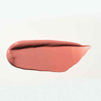 Swatch nawilżającego błyszczyka Artdeco Hydra Lip Booster Translucent Rosewood, lśniący na białym tle.