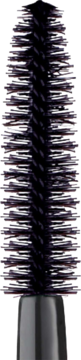 Zbliżenie na spiralną, gęstą szczoteczkę czarnego wodoodpornego tuszu ARTDECO All in One Mascara.