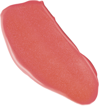 Swatch satynowej pomadki Color Riche w odcieniu koralowym, bogato napigmentowany, widok z bliska.