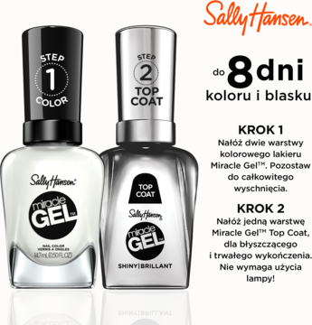 SALLY HANSEN Miracle Gel ,lakier do paznokci, żelowy, nr 450 Get Mod,kompozycja-1