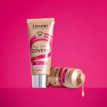 LIRENE All Day Cover! ,podkład do twarzy, kryjący, 22 Naturalny,kompozycja-1