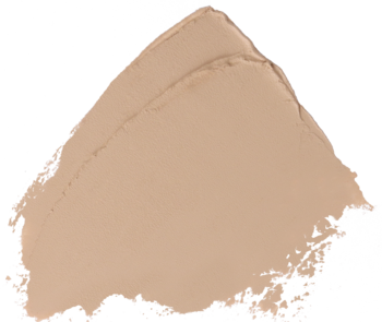 Zbliżenie na beżowy swatch kremowego korektora Alterra Medium z widoczną teksturą, zapewniający naturalne krycie.