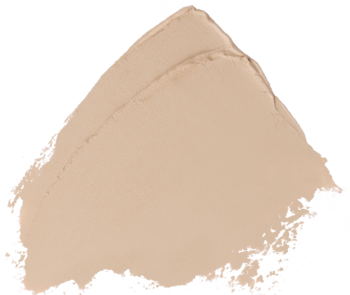 Swatch korektora w sztyfcie Alterra Light, jasny beż, kremowa tekstura, naturalne wykończenie.