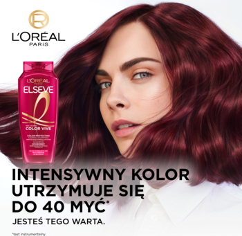 L'ORÉAL PARIS ELSEVE Color Vive ,szampon do włosów, ochronny, z czerwoną piwonią i filtrem UV, włosy farbowane lub z pasemkami,kompozycja-1
