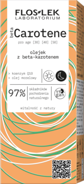 FLOSLEK LABORATORIUM betaCarotene ,olejek do twarzy, z beta-karotenem,kompozycja-1