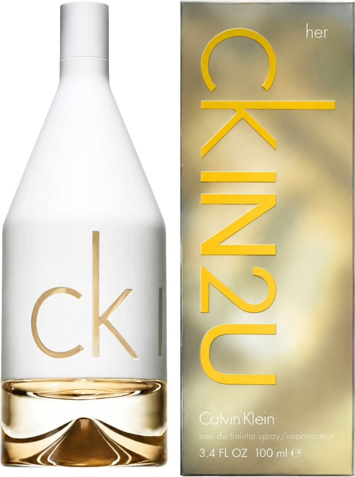 CALVIN KLEIN, CK IN2U, woda toaletowa dla kobiet, 100 ml