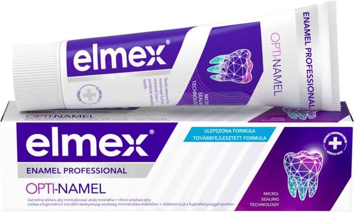 ELMEX, Professional Opti-Namel, pasta do zębów wzmacniająca szkliwo, specjalistyczna, 75 ml