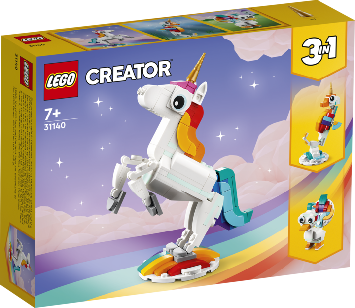 LEGO, Creator, klocki, Magiczny Jednorożec, 7+, 31140, 1 szt.