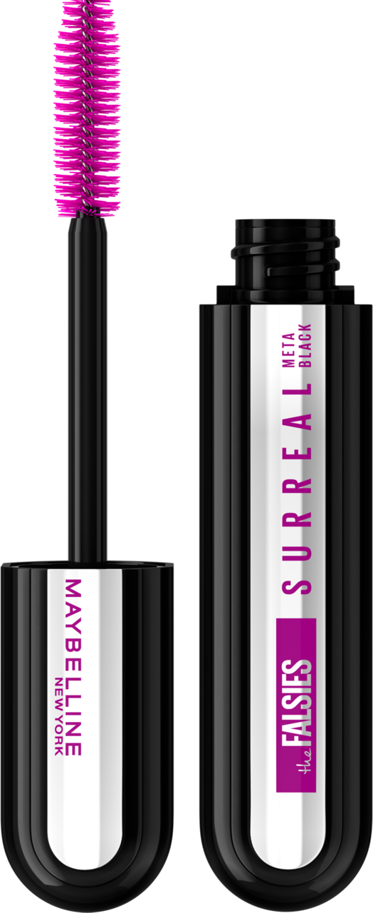 MAYBELLINE, The Falsies Surreal, tusz do rzęs. Meta Black, 10 ml