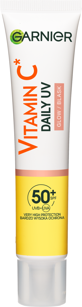 GARNIER, Skin Naturals Vitamin C, fluid do twarzy rozświetlający, blask, SPF 50+, 40 ml