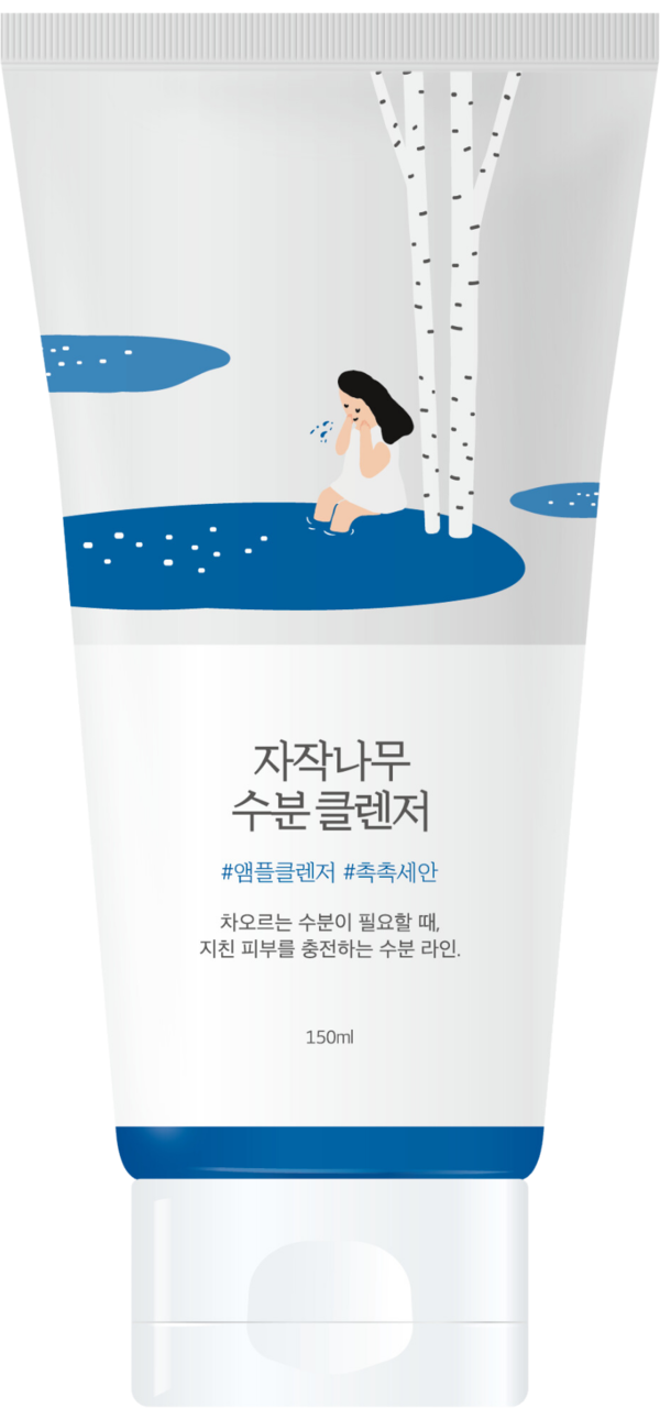 ROUND LAB, Birch Juice, żel do mycia twarzy, nawilżający, 150 ml