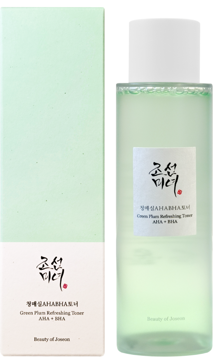BEAUTY OF JOSEON, tonik do twarzy, odświeżający, z kwasami AHA i BHA, Green Plum, 150 ml