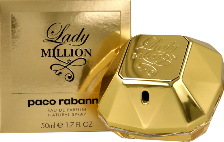 PACO RABANNE, Lady Million , woda perfumowana dla kobiet, 50