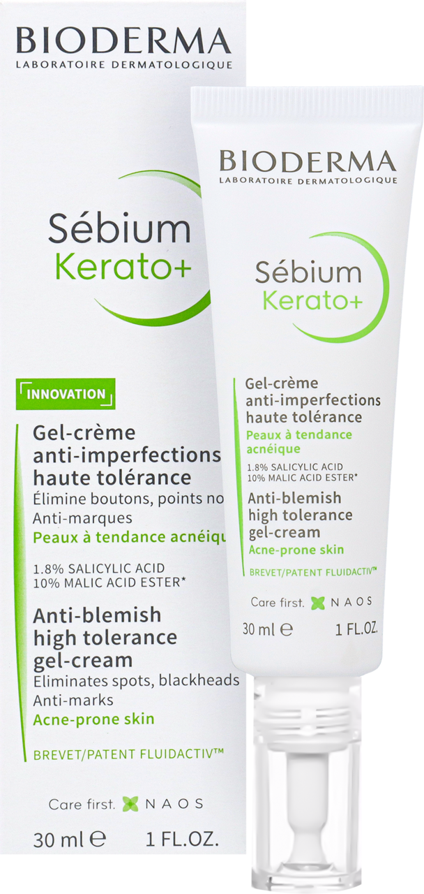 BIODERMA, Sébium Kerato+, żel-krem do twarzy przeciwtrądzikowy, 30 ml ...