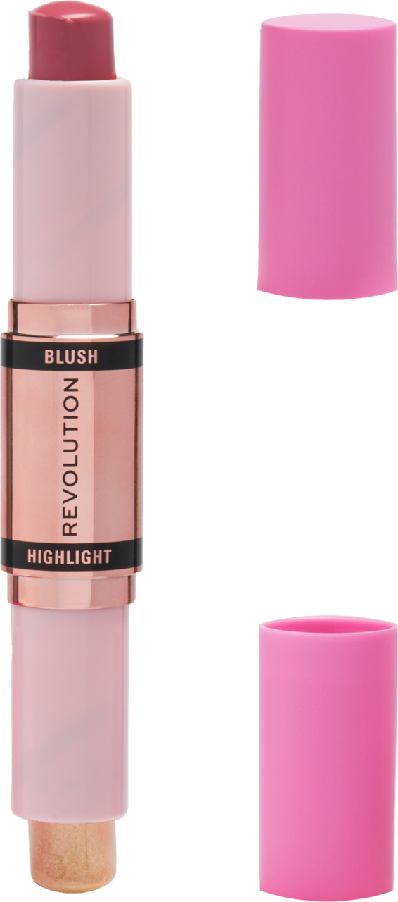 REVOLUTION, róż i rozświetlacz, Mauve Glow, 4,3 g | Drogeria Rossmann.pl