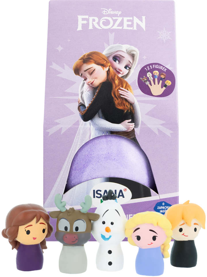 ISANA KIDS, Disney Frozen, kula do kąpieli z niespodzianką, 1 szt.