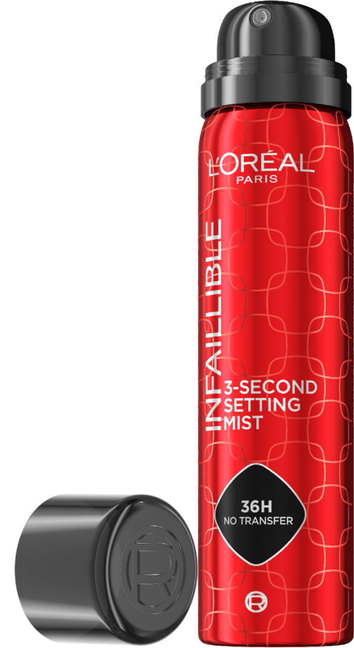 L'ORÉAL PARIS, Infaillible 3-Second, mgiełka utrwalająca makijaż, 75 ml