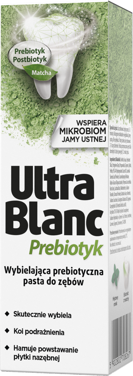 ULTRABLANC, Prebiotyk, pasta do zębów wybielająca, 75 ml
