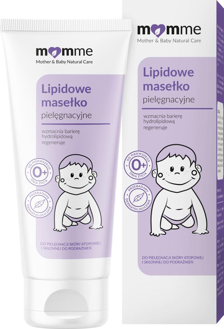 MOMME, Kicia Kocia, masełko pielęgnacyjne, lipidowe, 100 ml