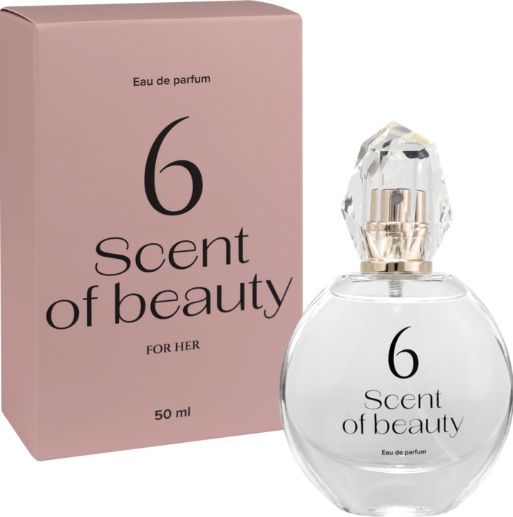 SCENT OF BEAUTY, N°6, woda perfumowana dla kobiet, 50 ml