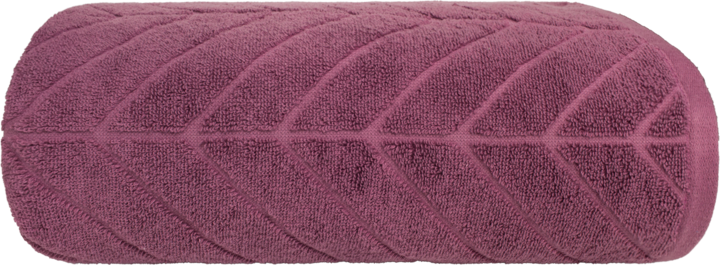 FARO, Chevron, ręcznik 100% bawełna, Brudny Róż, wym. 70x140cm, 1 szt.
