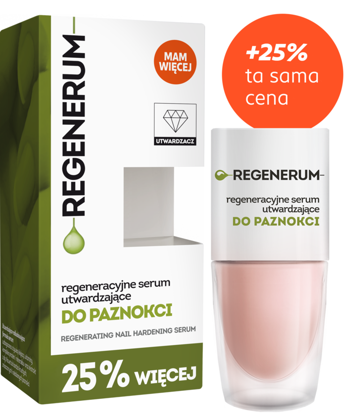 REGENERUM, serum do paznokci, regeneracyjne, utwardzające, w lakierze, 10 ml