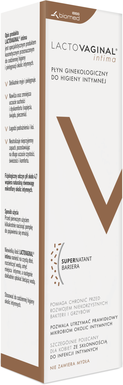 LACTOVAGINAL, Intima, płyn do higieny intymnej, ginekologiczny, 300 ml