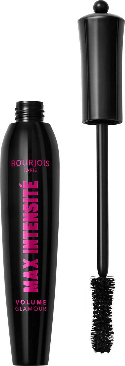 Bourjois Volume Glamour Max Intensity Mascara – Schwarz, 12 Ml, Mit Sanduhr-Bürste Für Extremen Volumen