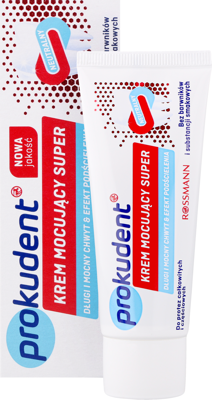PROKUDENT, krem mocujący do protez zębowych, o smaku neutralnym, 40 g