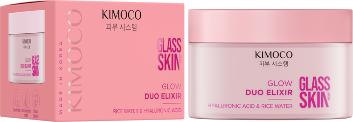KIMOCO, Glass Skin, krem-serum do twarzy, rozświetlający, 100 g