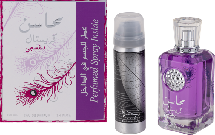 香水(女性用) Lattafa Mahasin Crystal Violet EDP 100ml Lattafa Mahasin Crystal Violet woda perfumowana 100 ml