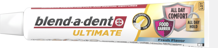 BLEND-A-DENT, Ultimate, krem mocujący do protez całkowitych i częściowych, 40 g
