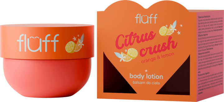 FLUFF, , balsam do ciała, Pomarańcza i Cytryna, 150 ml | Drogeria ...