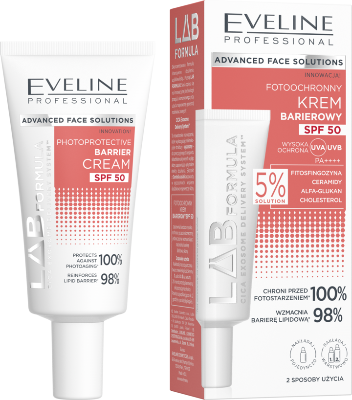 EVELINE COSMETICS, Advanced Face Solutions LAB Formula, krem do