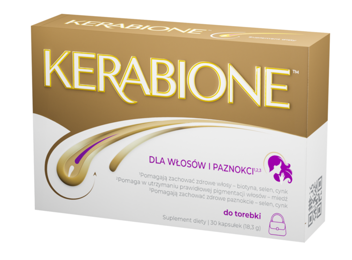 KERABIONE, tabletki do włosów i paznokci, 30 szt.